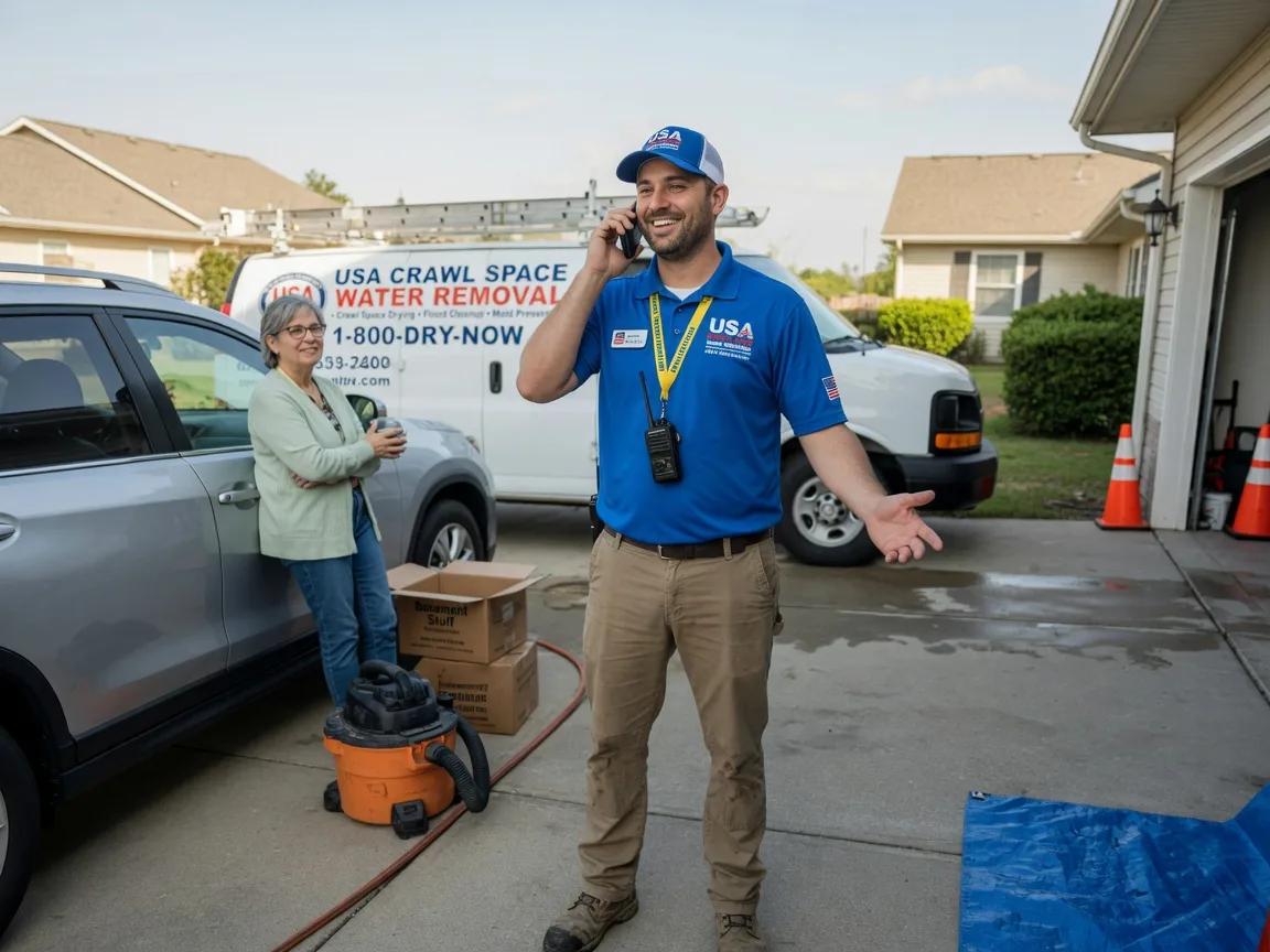 Crawl Space Water Removal Dornsife, PA FAQs
